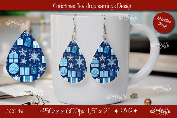 3D Christmas Teardrop Earrings: A Creative Guide