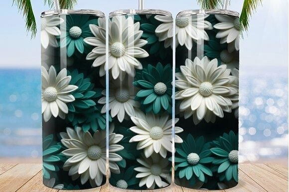 Daisy Radiance Tumbler: A Practical Review of the 3D Floral Design