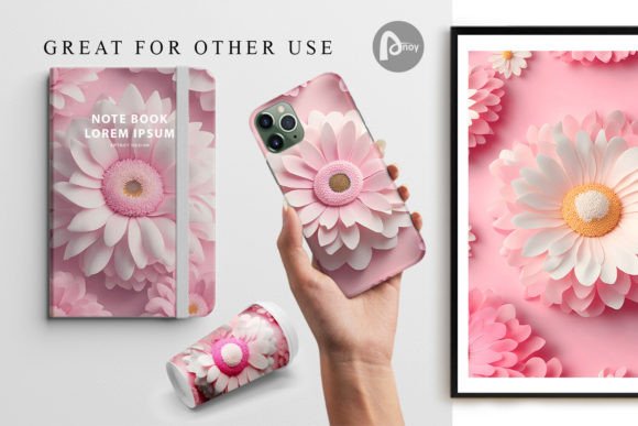 Elevate Designs with 3D Daisy Pink Papers