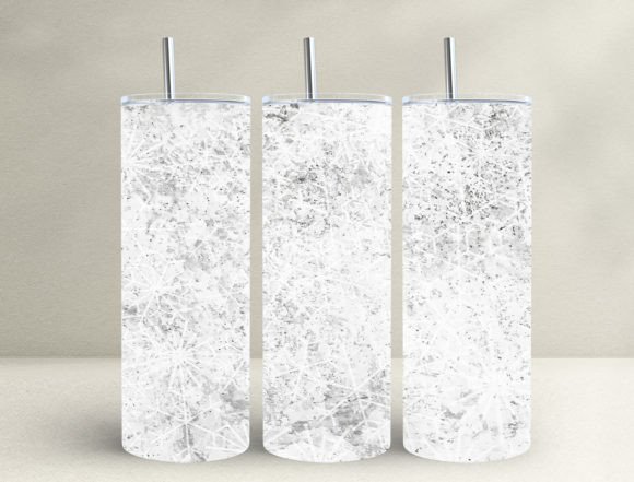 Elevate Your Winter Crafts with the 3D Snow Snowflake 20oz Tumbler Wrap