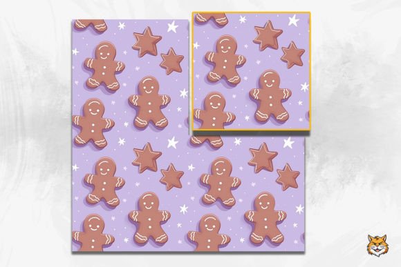 Elevating Creative Projects with the Pastel Gingerbread Man Seamless Pattern