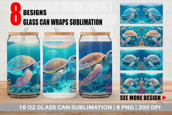 Evaluating the Glass Can 3D Sea Turtle Design for Custom Beverage Packaging