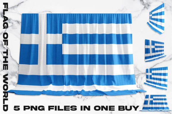 Greece 3D Flag Bundle: A Creative Asset Guide