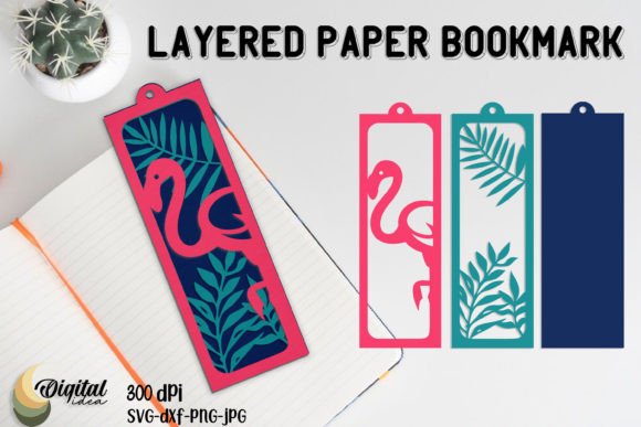 Layered Paper Bookmark 3D SVG: A Creative Guide