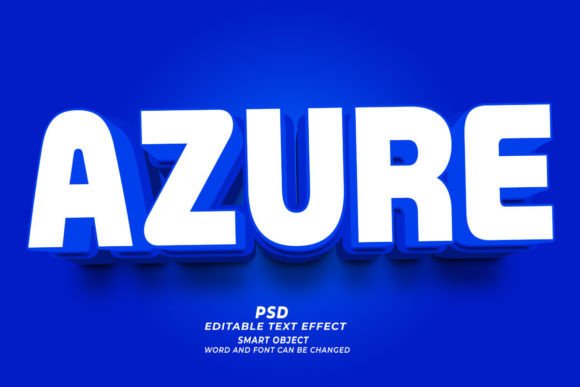 Mastering the Azure PSD 3D Editable Text Effect: A Complete Guide for Designers and Creators