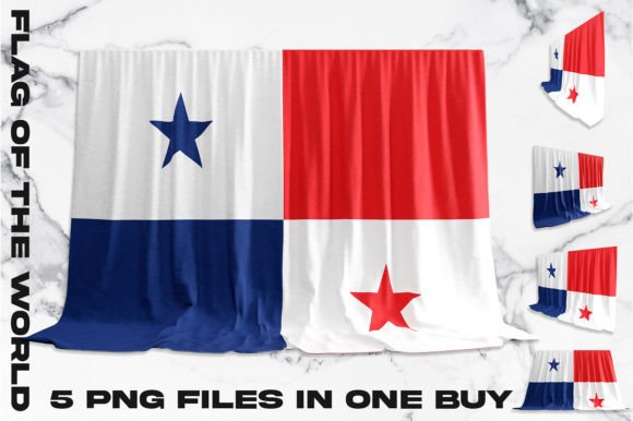 Panama 3D Flag Bundle: High-Impact Visual Assets