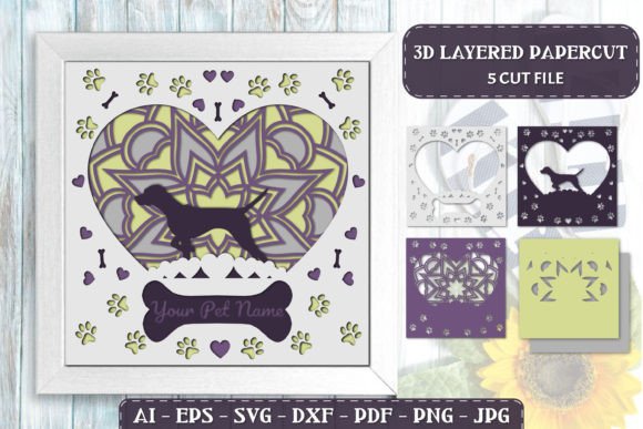 Pointer: A 3D Papercut Design for Lightboxes & Decor