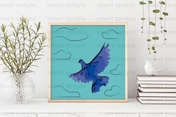 Strategic Depth: Leveraging Eagle Shadow Box SVG and Birds 3D Paper Art for Tangible Branding