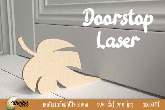 Transforming Spaces with Digital Precision: The Art of 3D Laser Leaf Doorstops