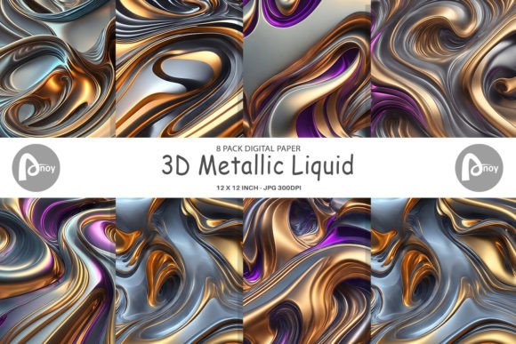Transforming Visual Narratives: The Strategic Value of 3D Metallic Liquid Digital Paper