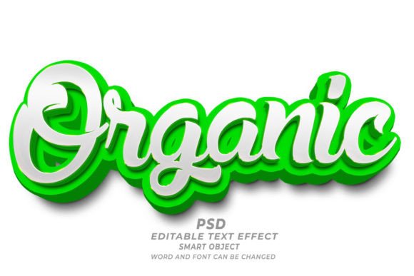 Unlocking Creative Potential with Organic PSD 3D Editable Text Effects
