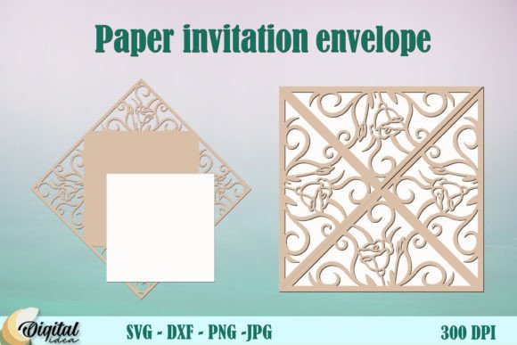 Unlocking Creativity with Digital 3D Paper Gift and Invitation Envelope Designs